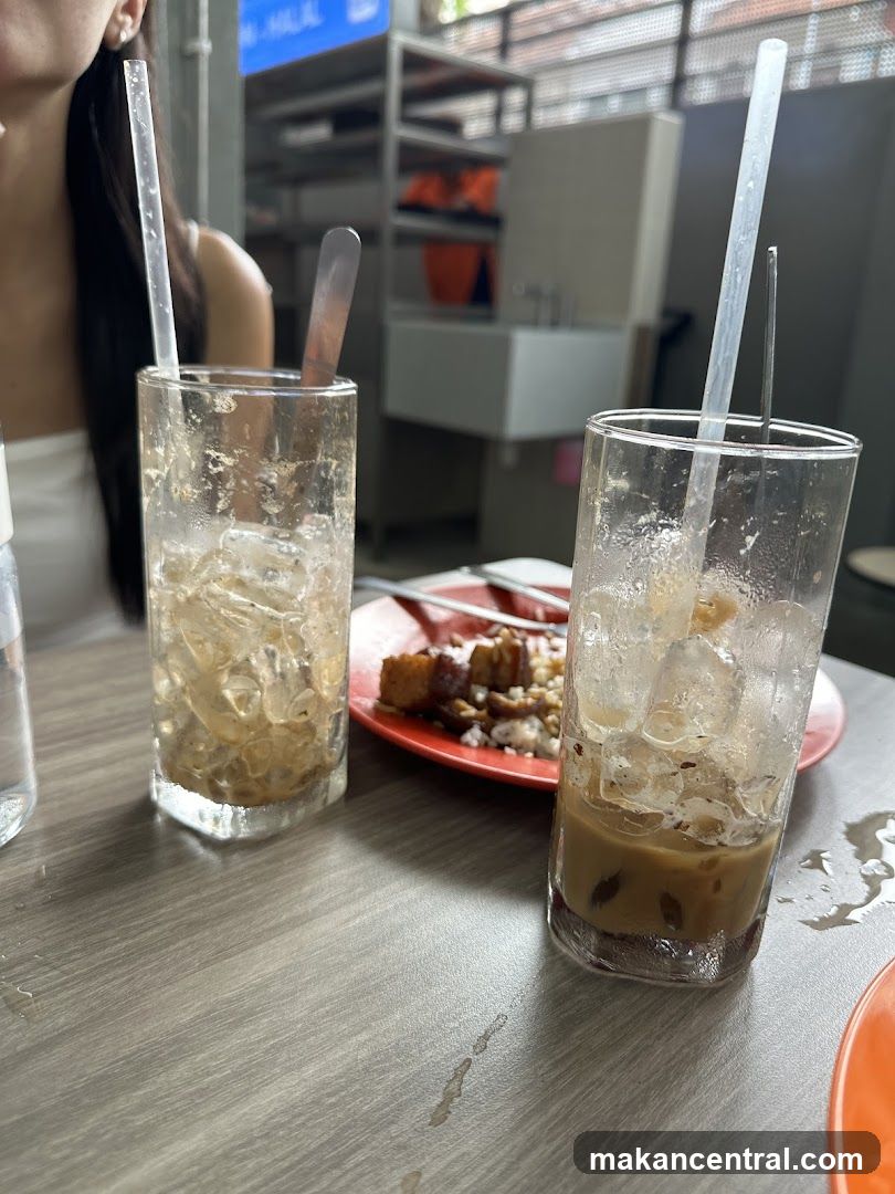 Iced Drinks and Food