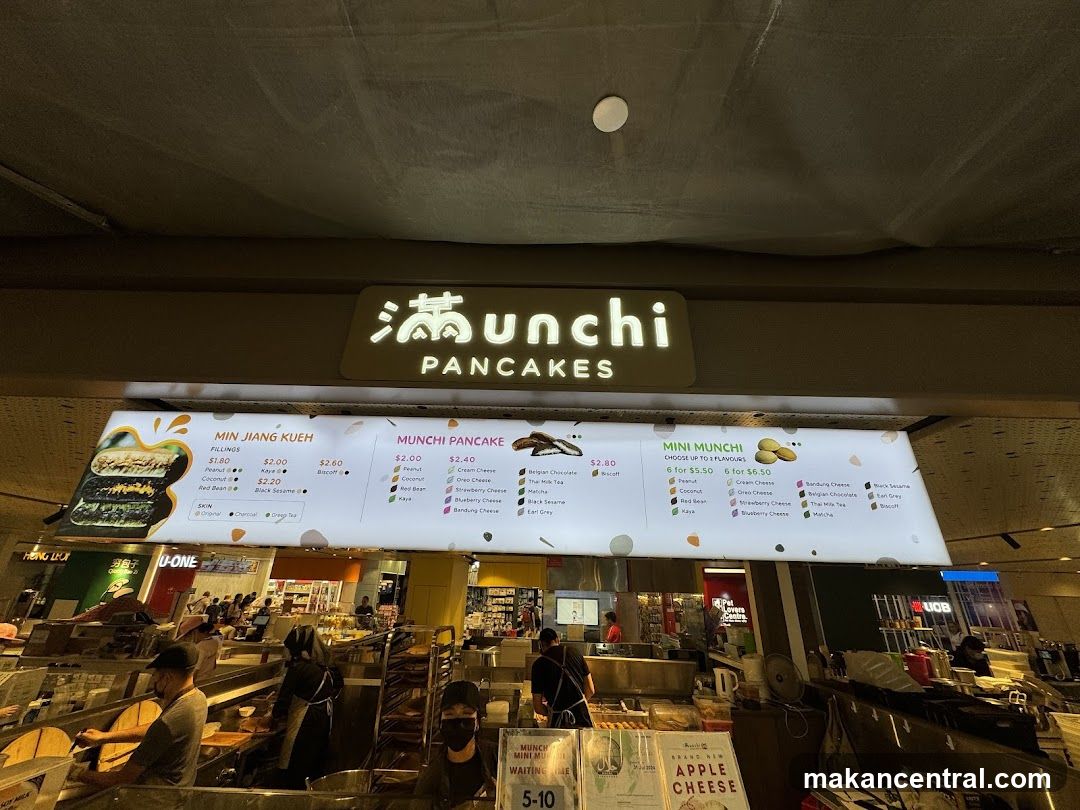 Unchi Pancakes Menu