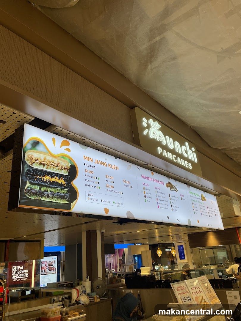 Munchi Pancakes Menu