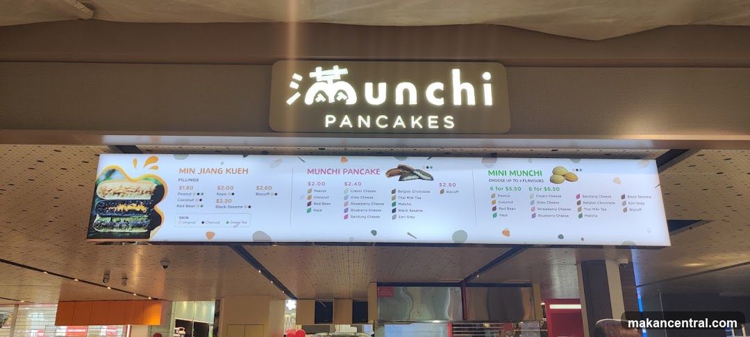 Unchi Pancakes Menu