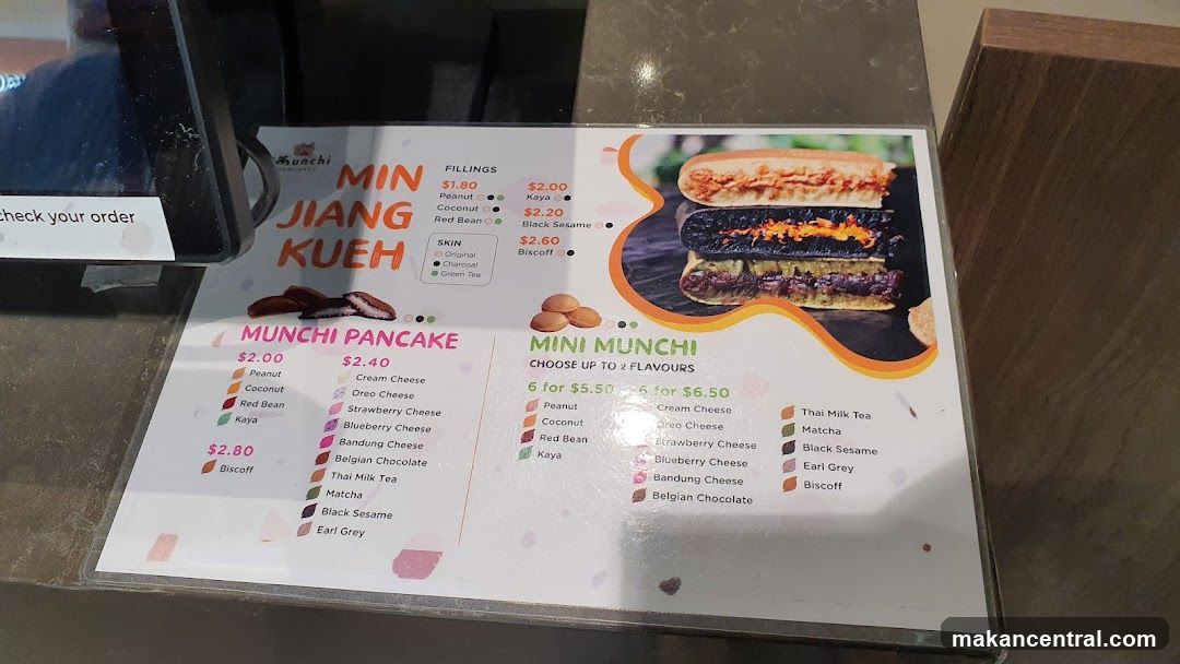 Min Jiang Kueh Menu