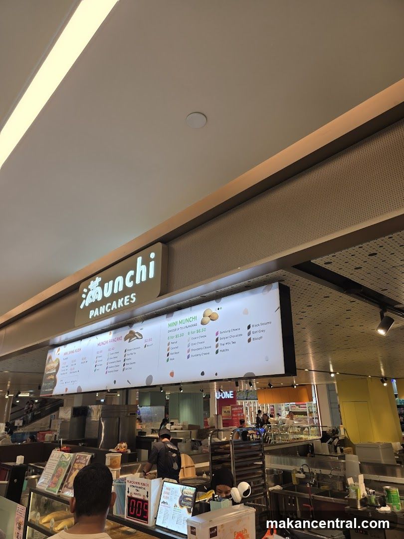 Munchi Pancakes Menu
