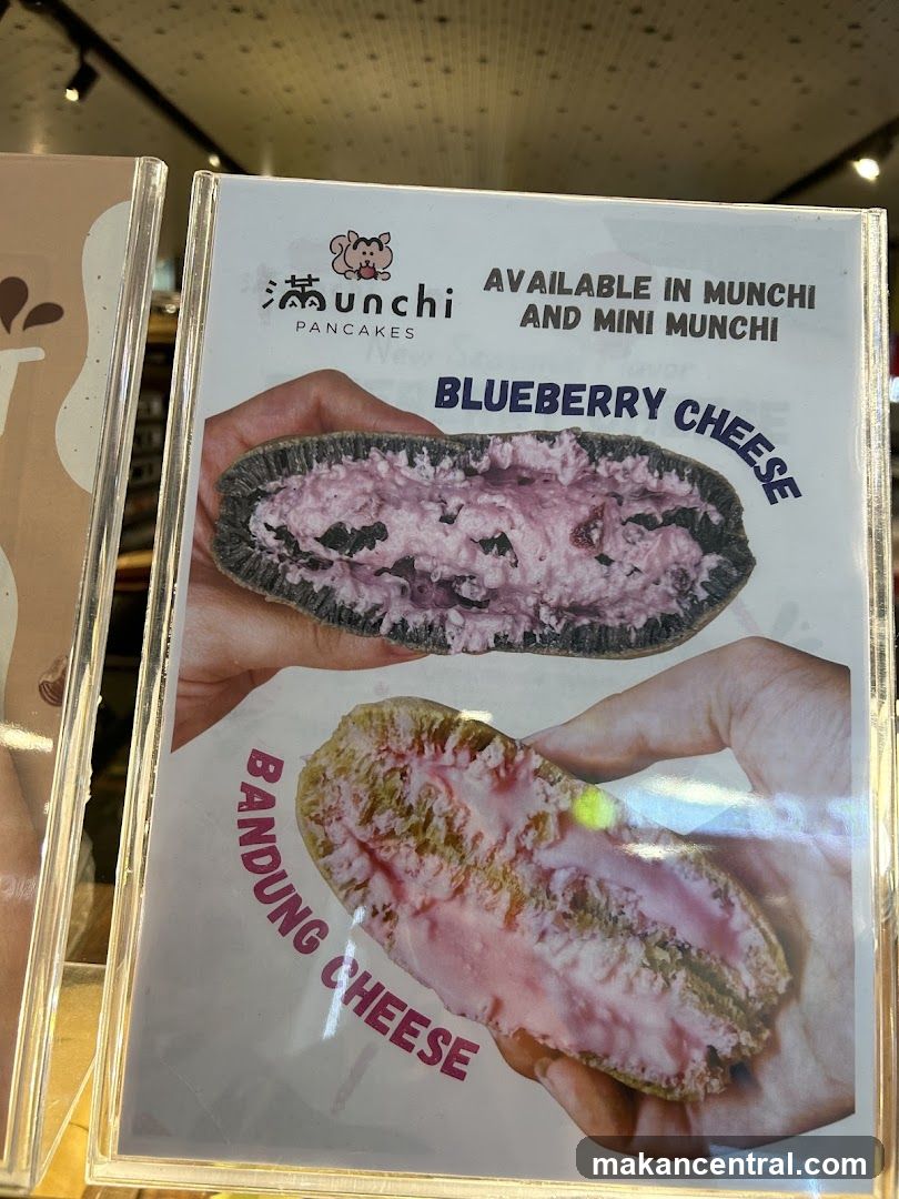 Munchi Pancakes Menu