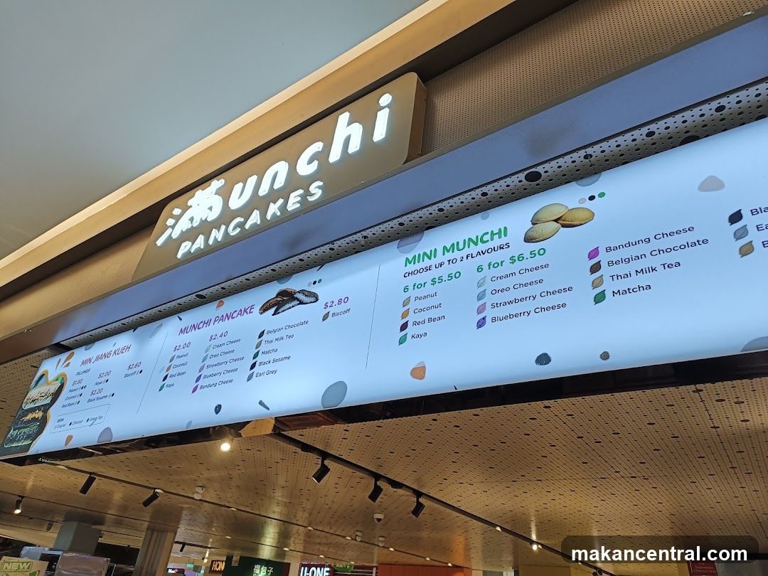 Unchi Pancakes Menu