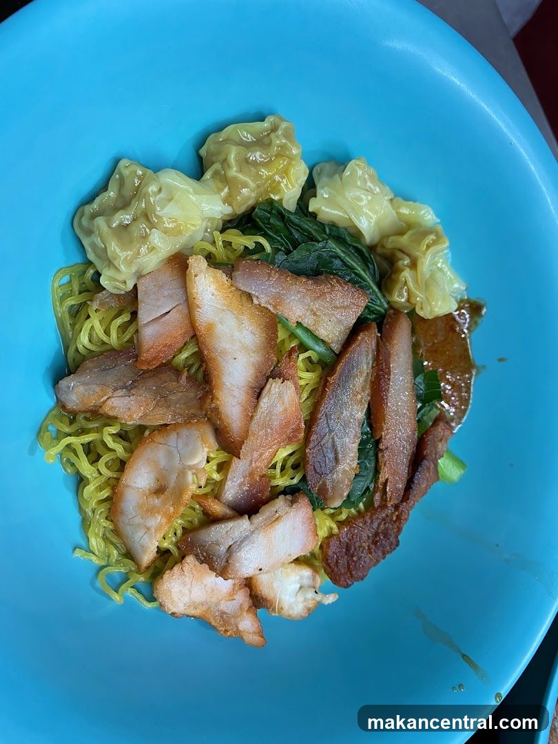 Noodles with Pork and Wontons