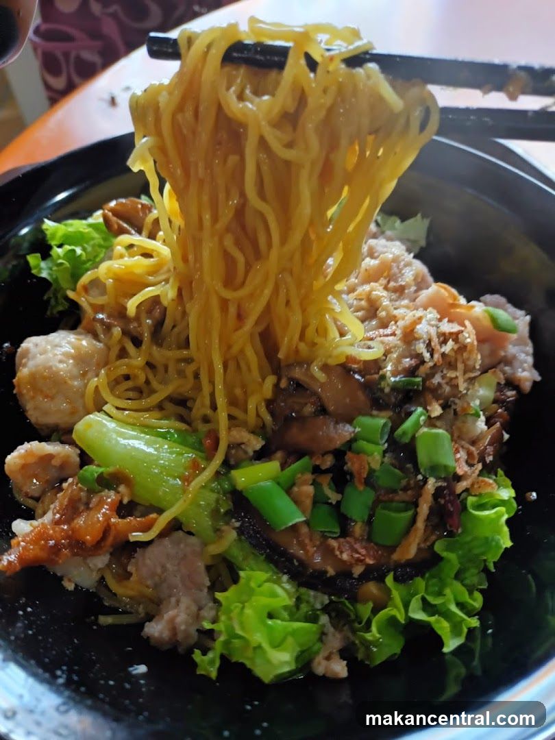 Noodles with Meat and Vegetables