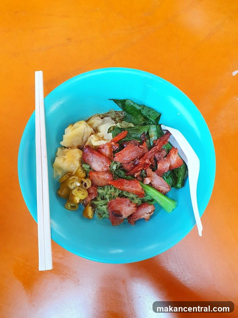 Noodles with Char Siu and Wontons