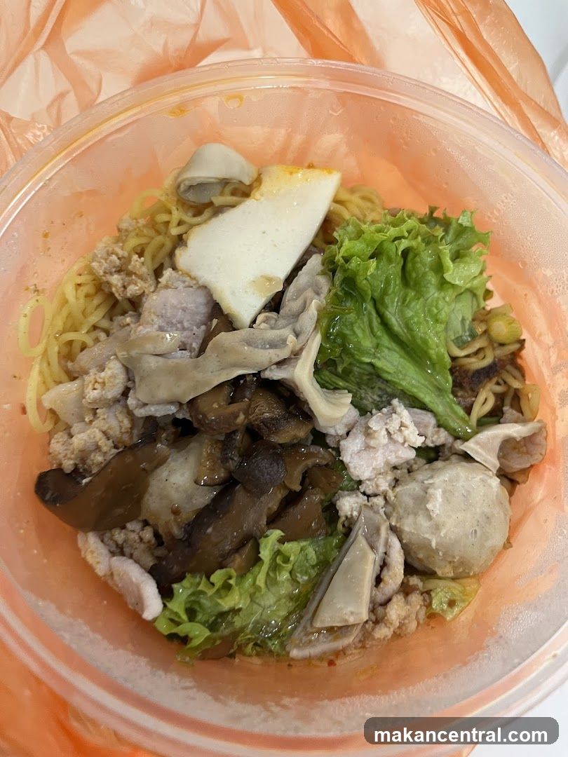 Noodles with Toppings