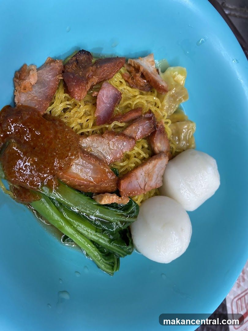 Noodles with Char Siu and Wontons
