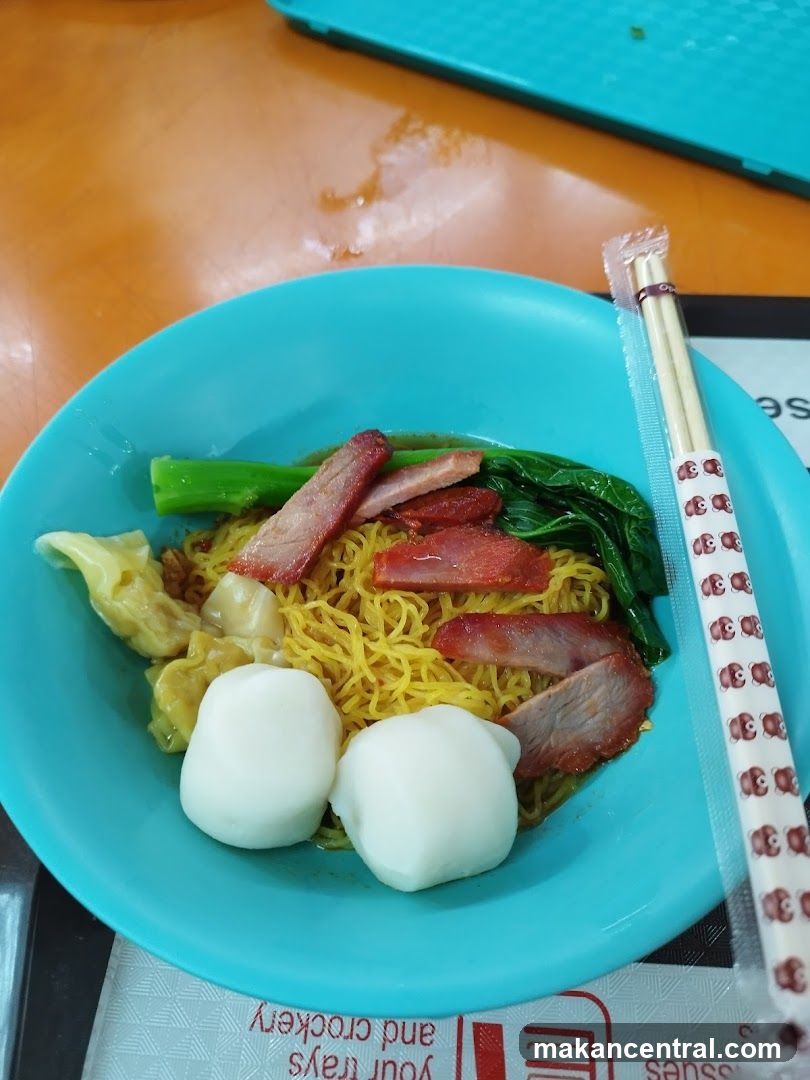 Noodles with Char Siu and Fish Balls