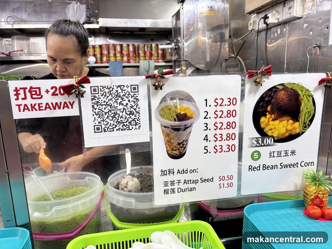 Dessert Stall Menu