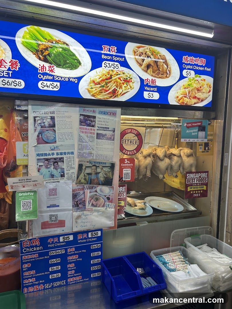 Food Stall Display