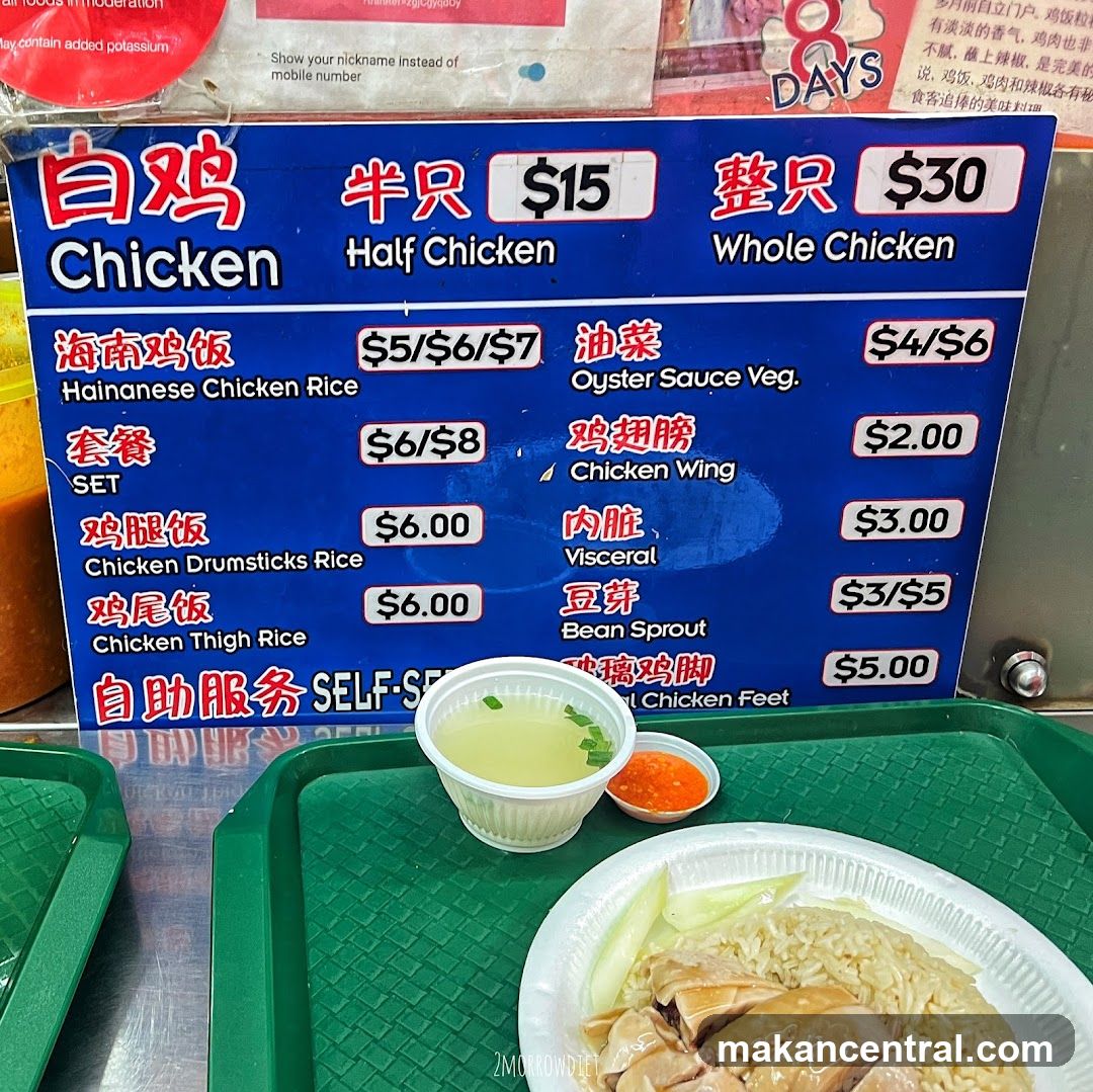 Chicken Menu