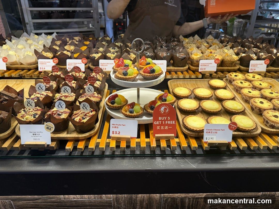 Assortment of Pastries and Tarts