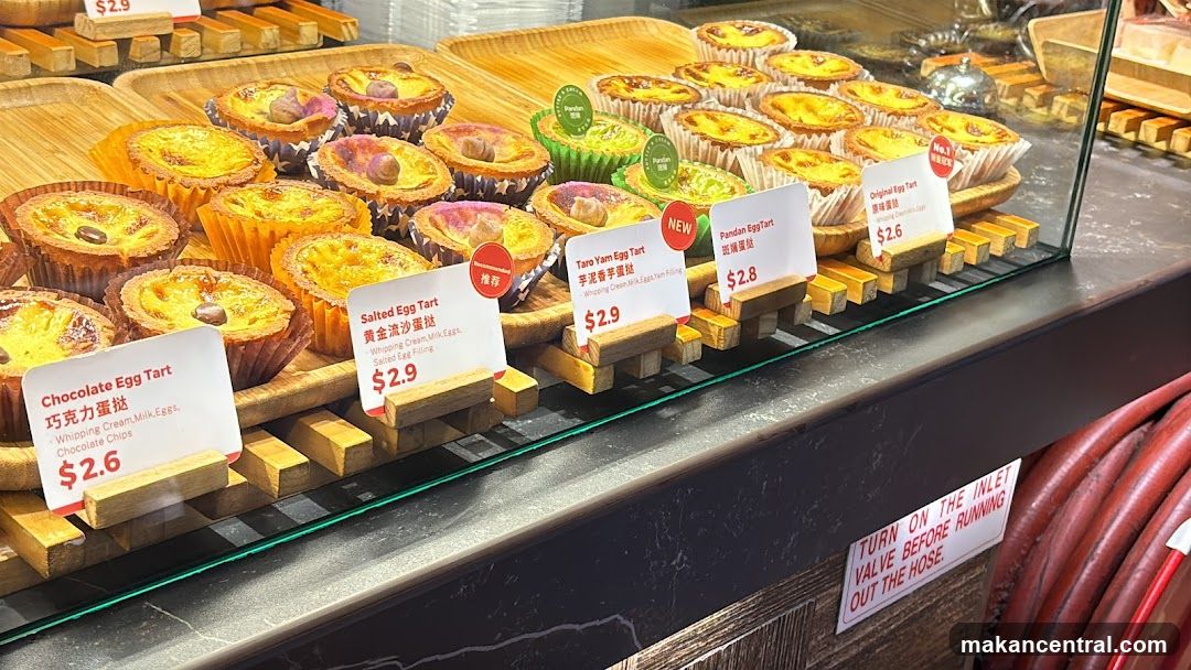 Assortment of Egg Tarts