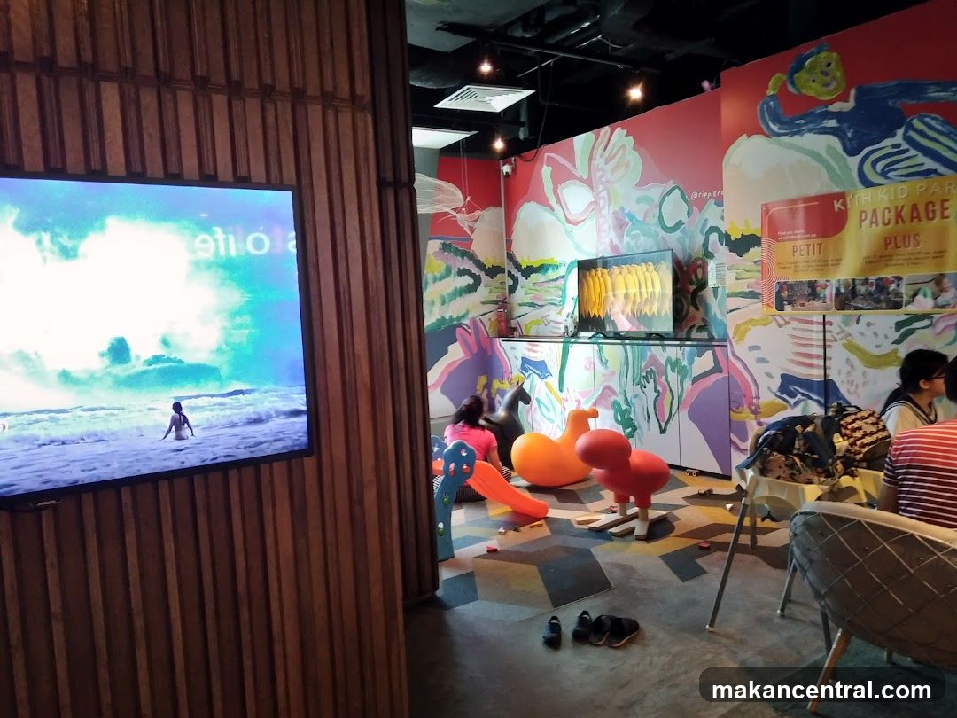 Play Area with Colorful Murals