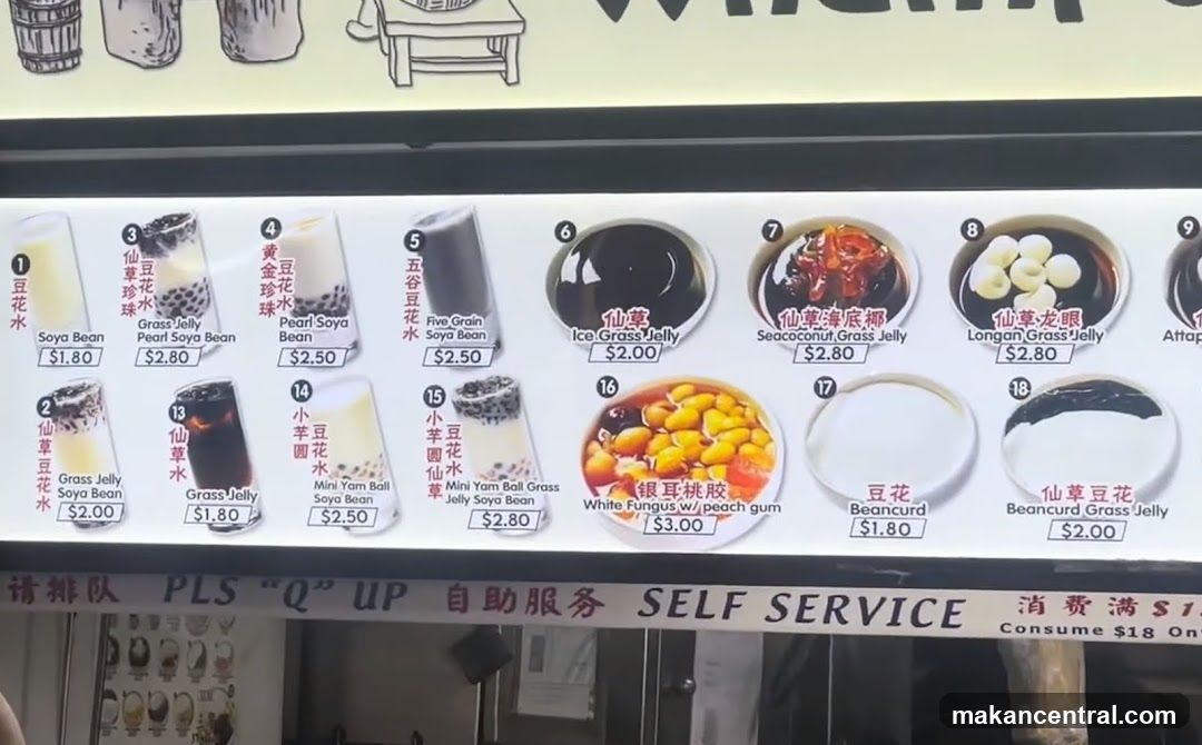 Dessert Menu
