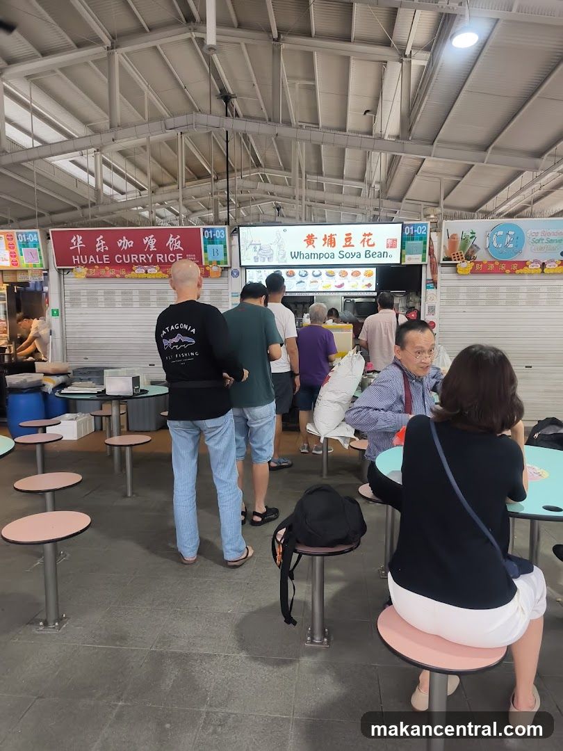 Food Stalls in a Market