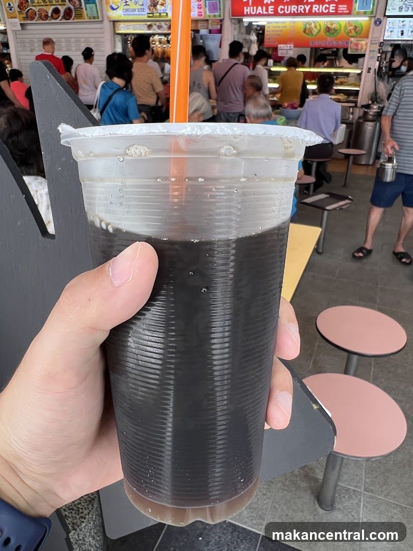 Beverage in a plastic cup