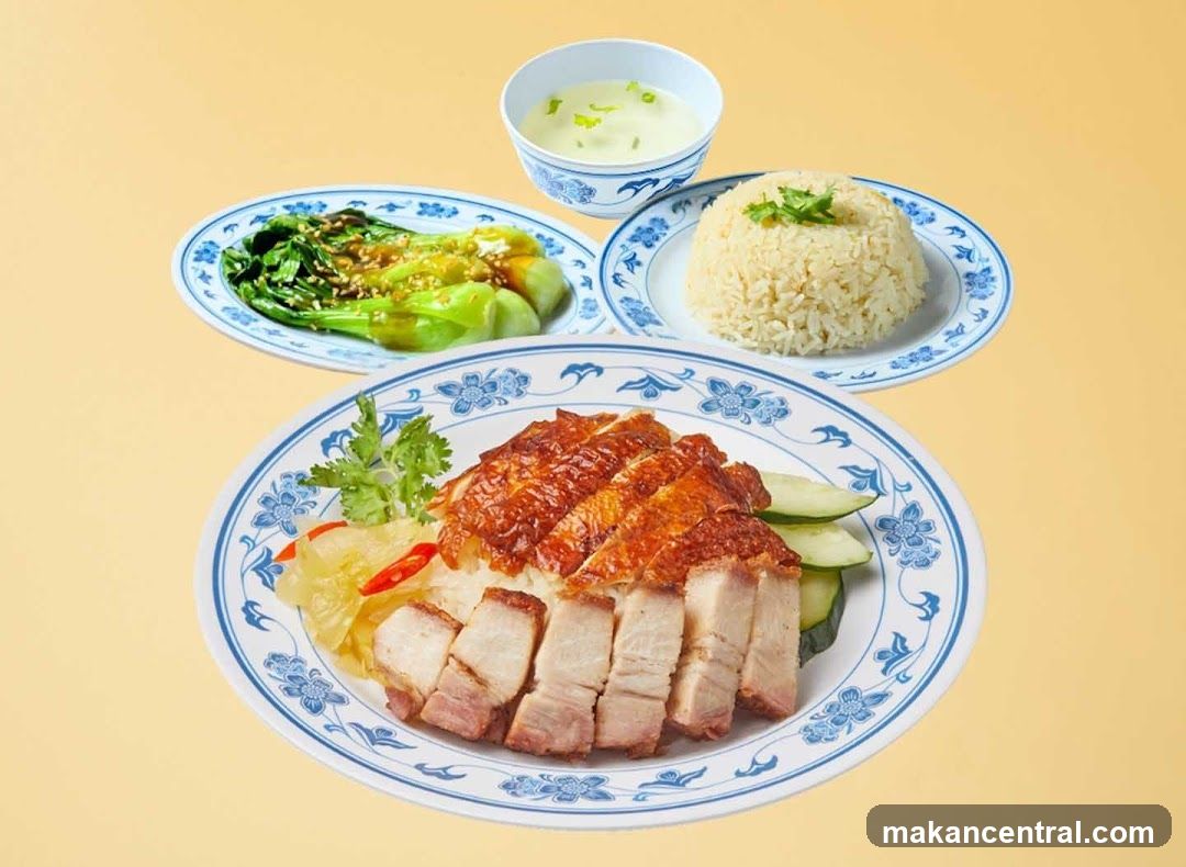 Roast Pork and Duck Rice