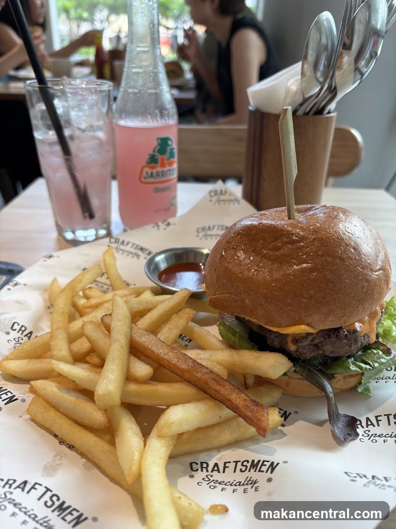 Burger and Fries
