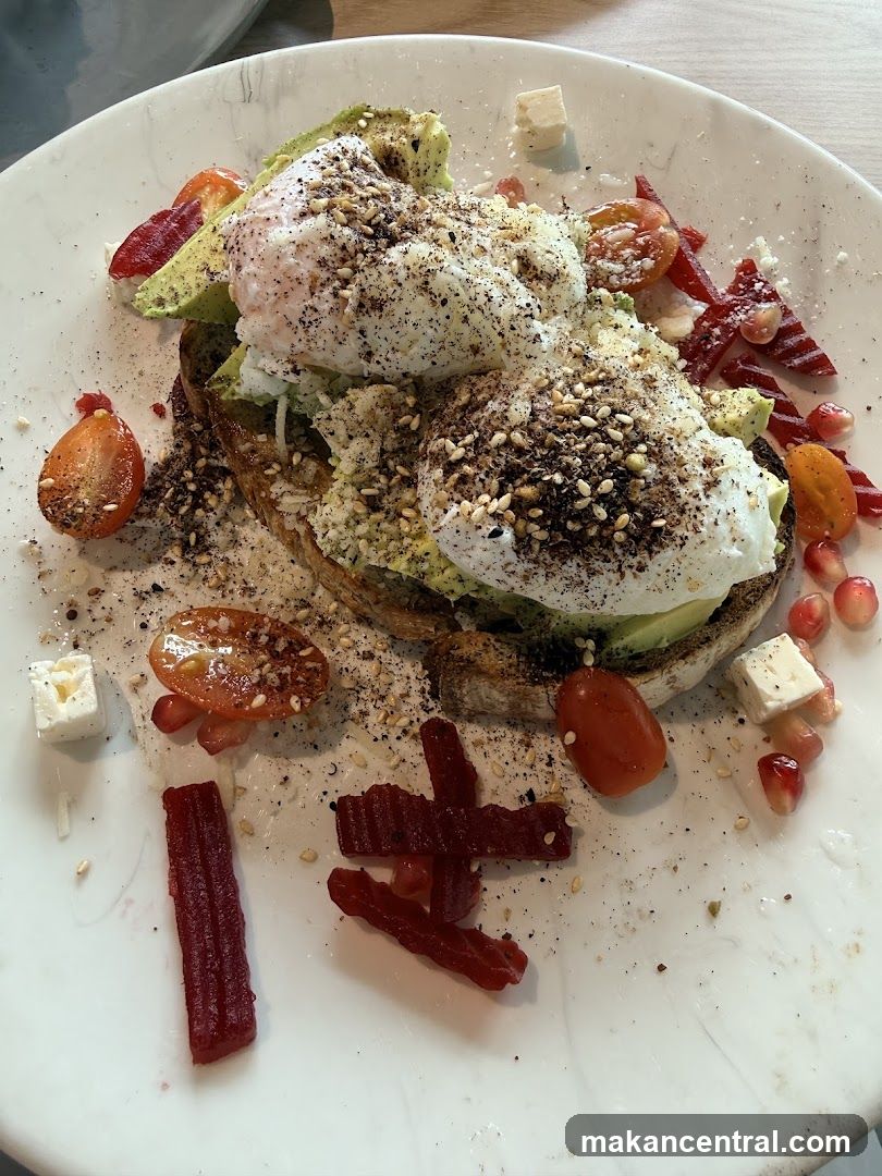 Avocado Toast with Poached Eggs