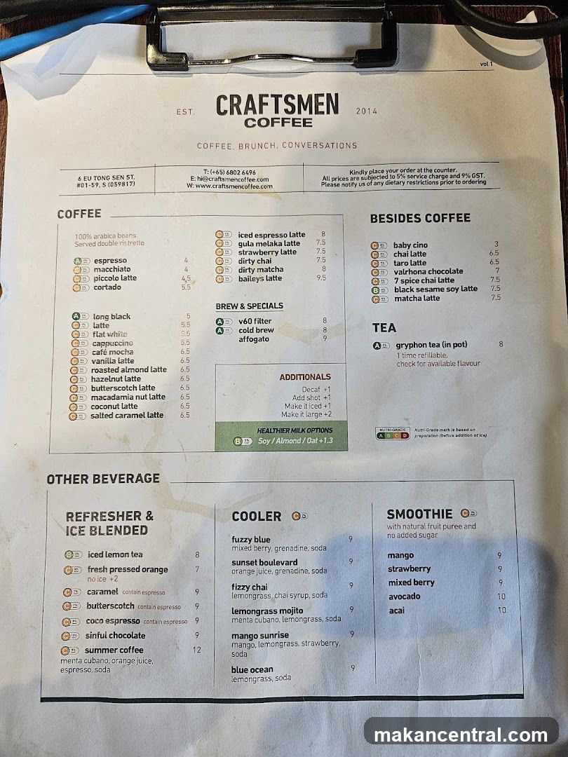 CRAFTSMEN COFFEE
