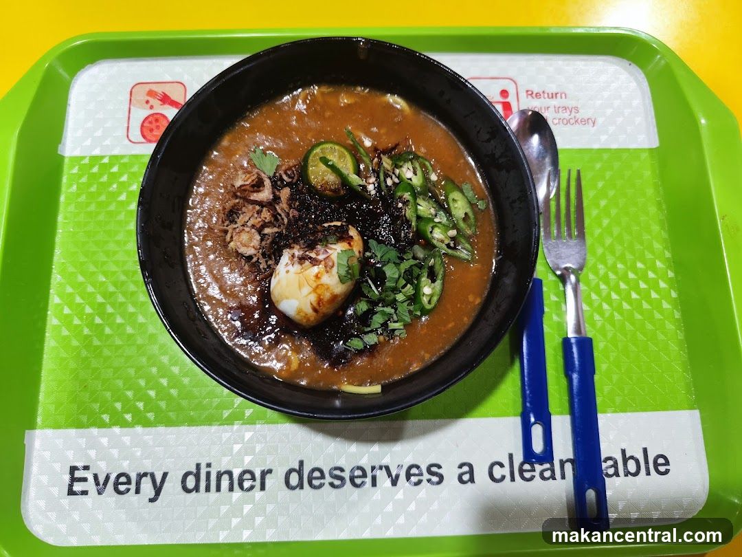 Bowl of Food on a Tray