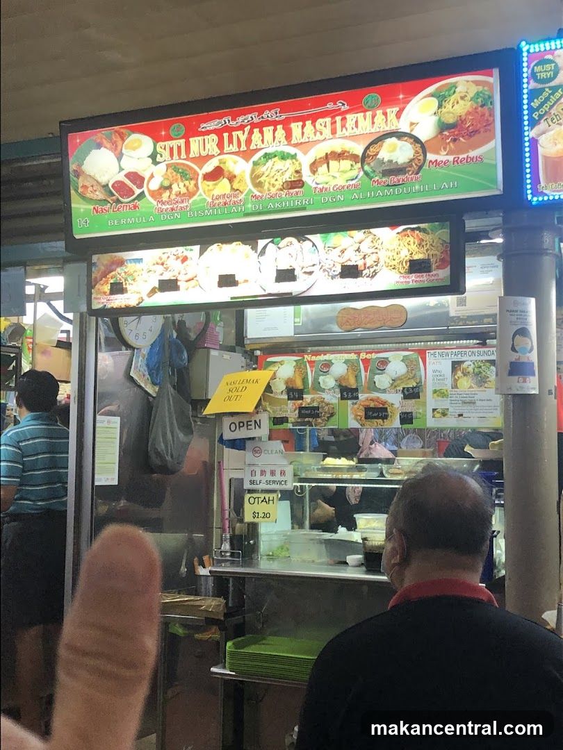 Food Stall Menu