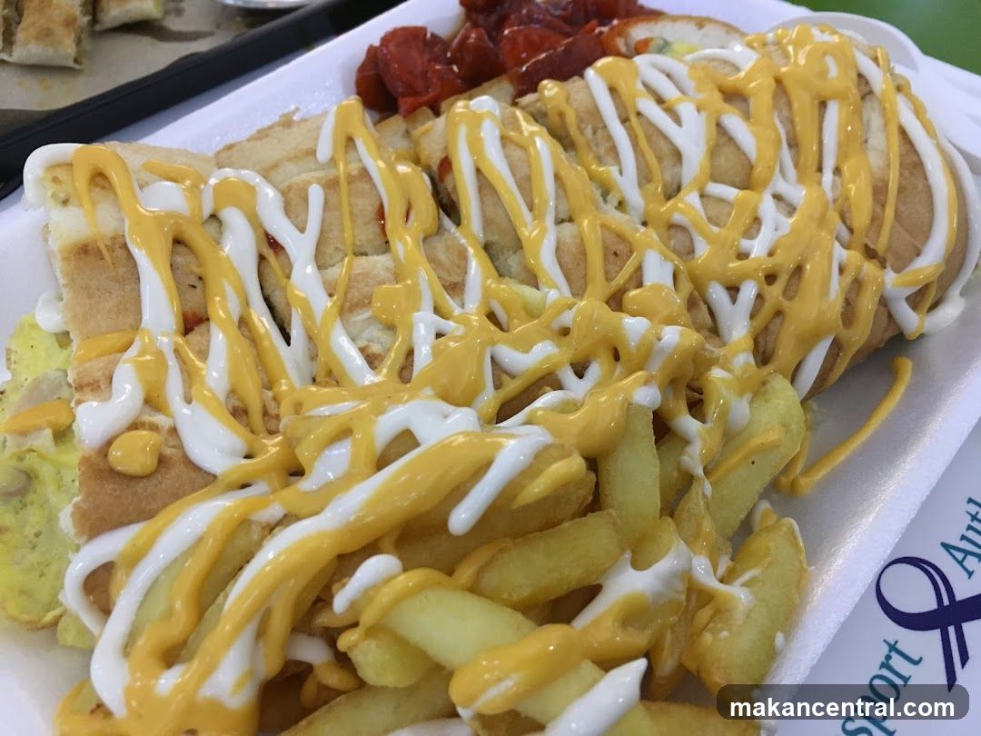 Hot Dog with Fries