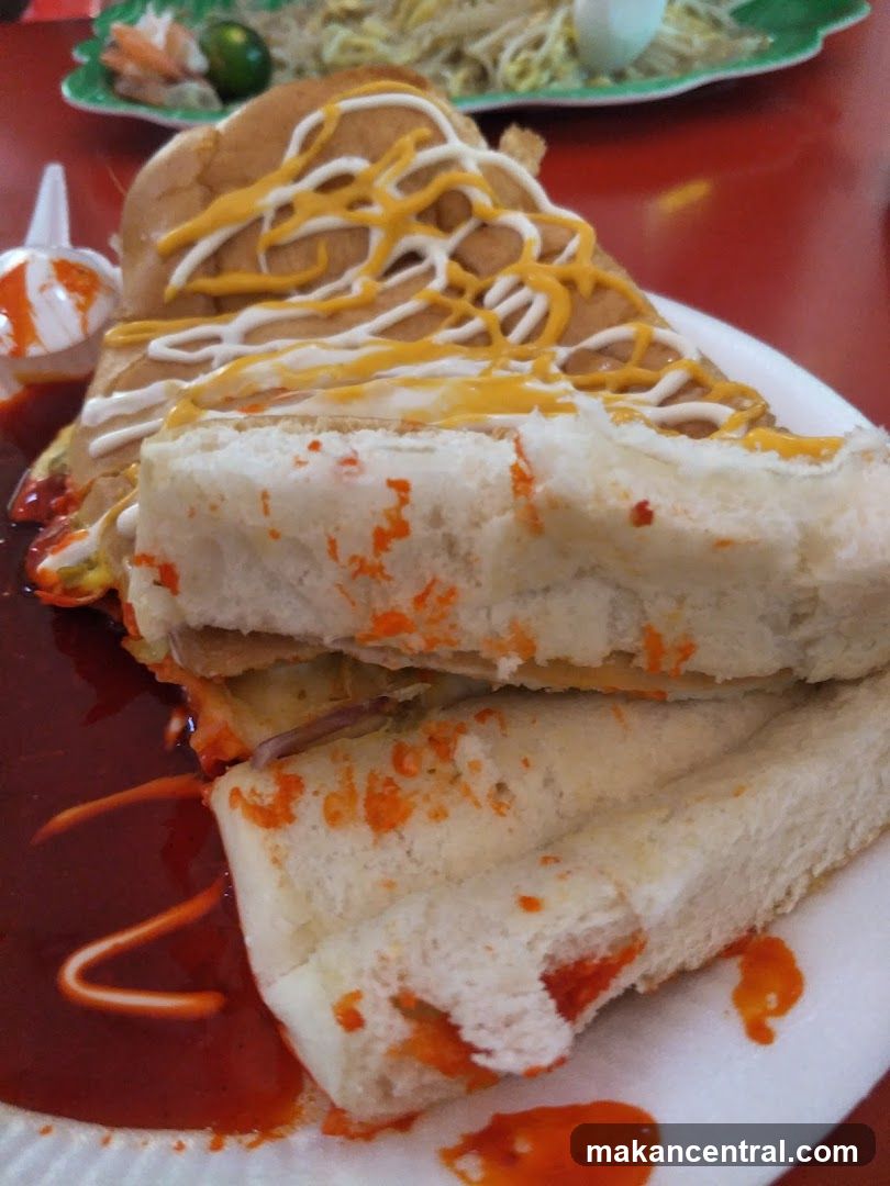 Sandwich with Sauces