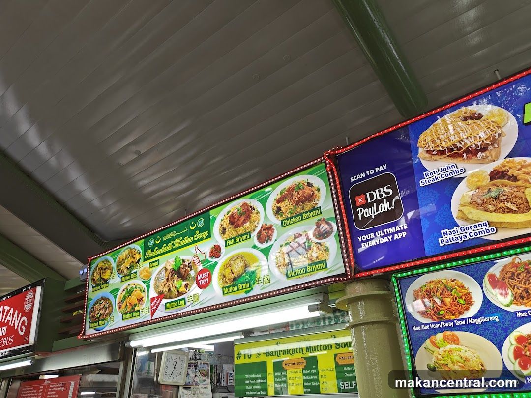 Food Stall Menu