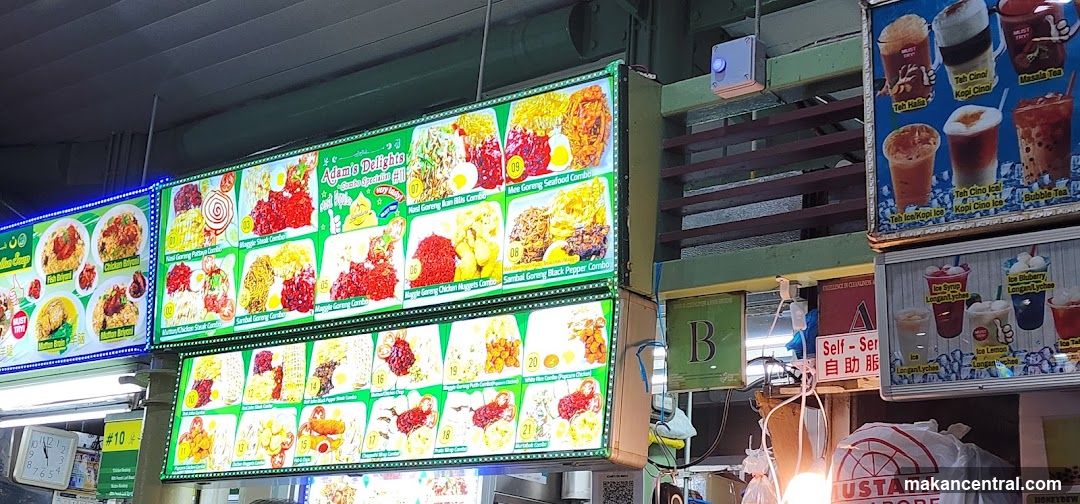 Food and Drink Menu Display