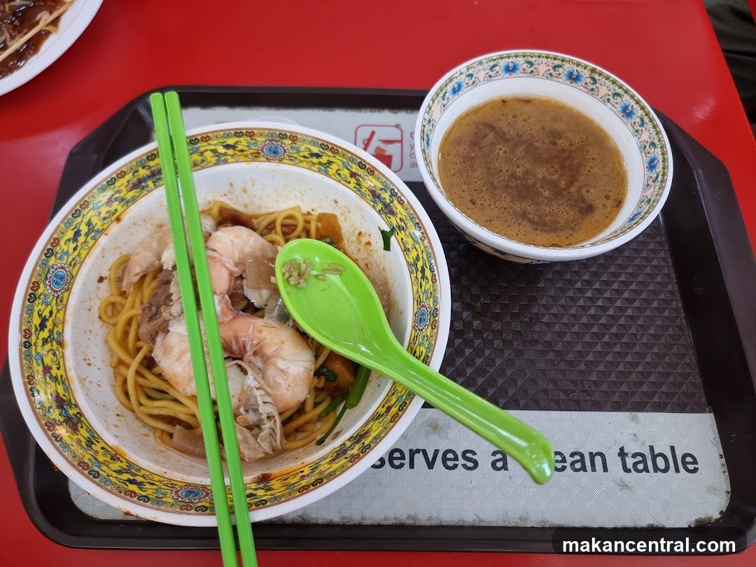 Noodles with Shrimp and Soup