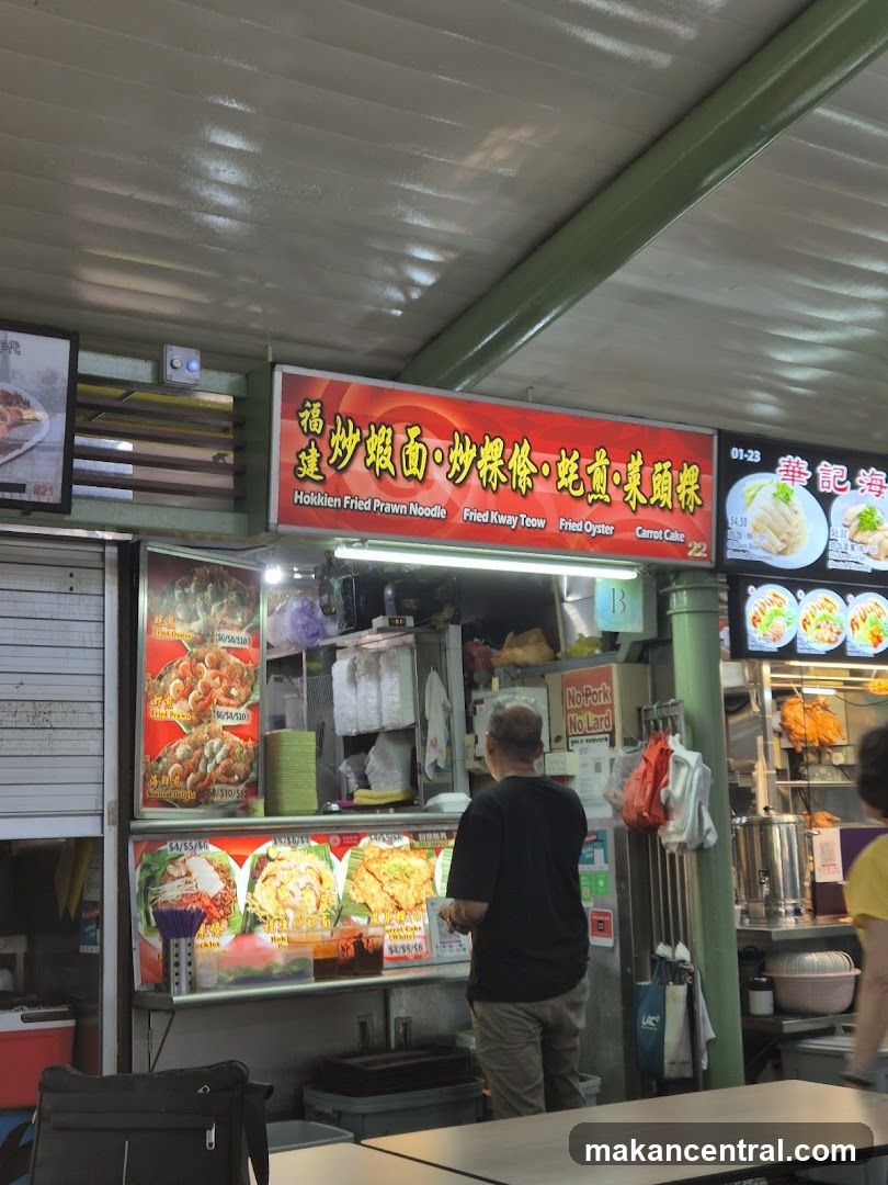 Food Stall with Menu Displays