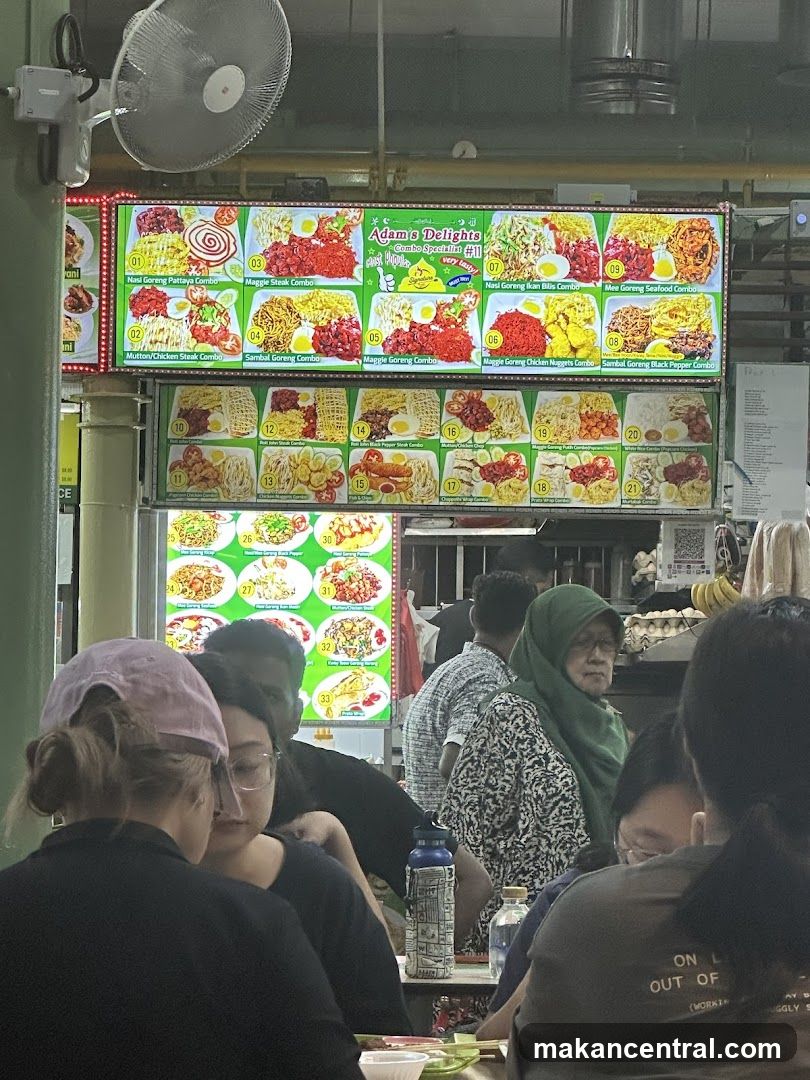 Food Stall Menu