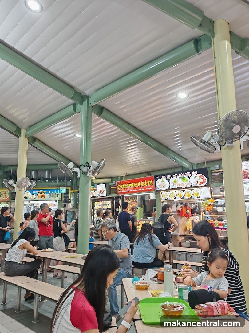 Busy Food Court