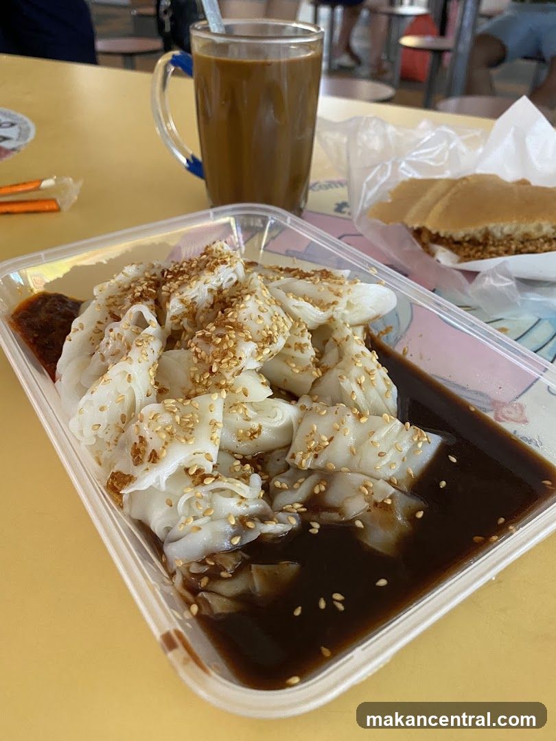 Chee Cheong Fun and Coffee