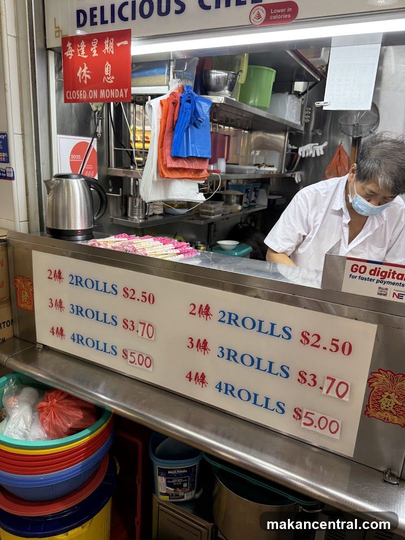 Food Stall Menu