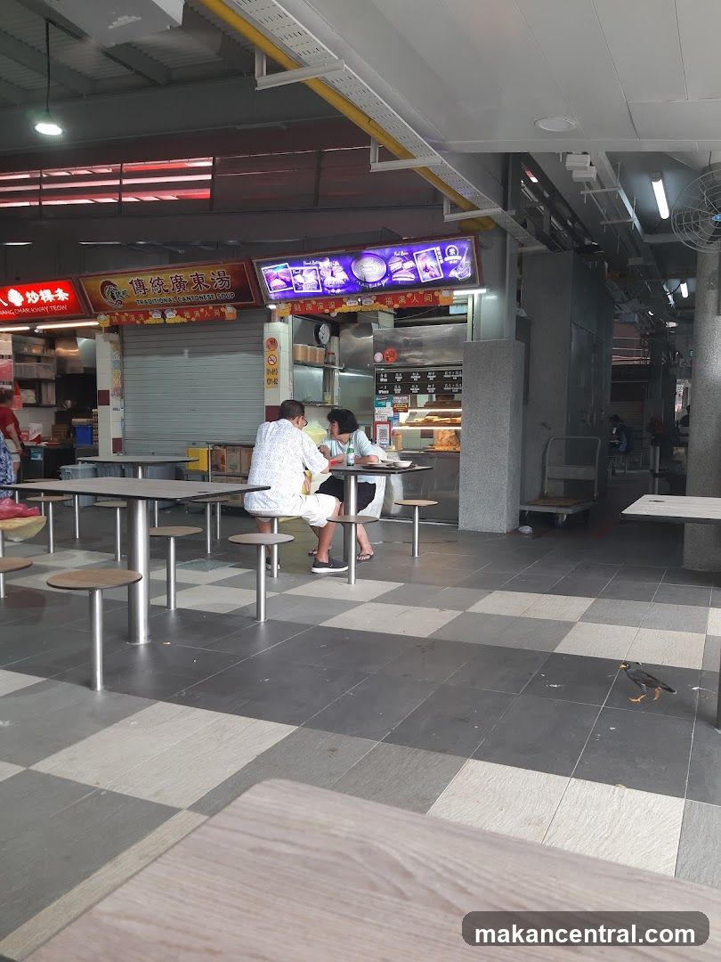 Food Stall with Seating Area