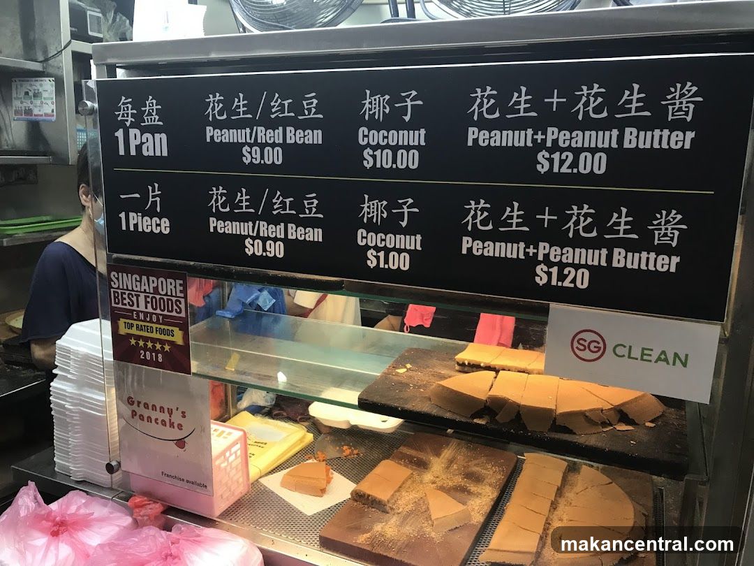 Pancake Menu