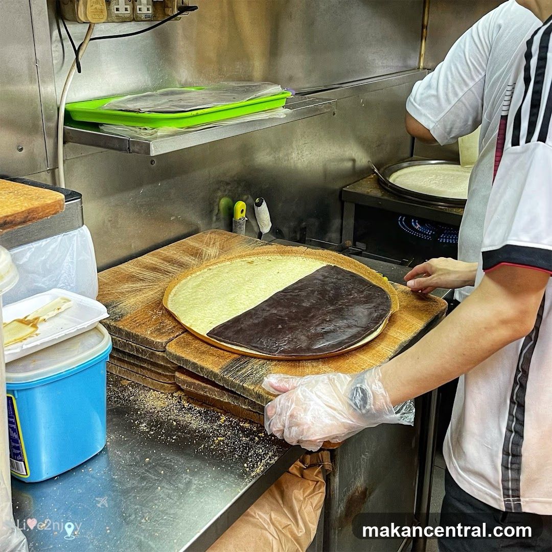 Making a crepe