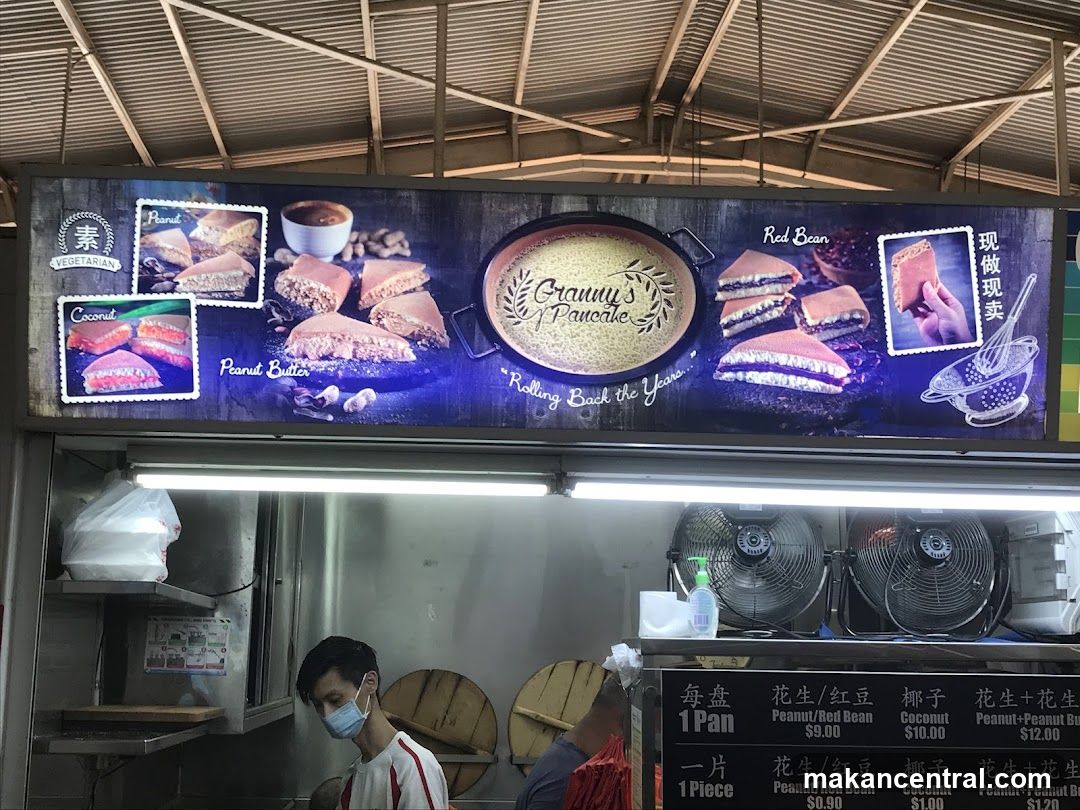 Granny's Pancake Menu