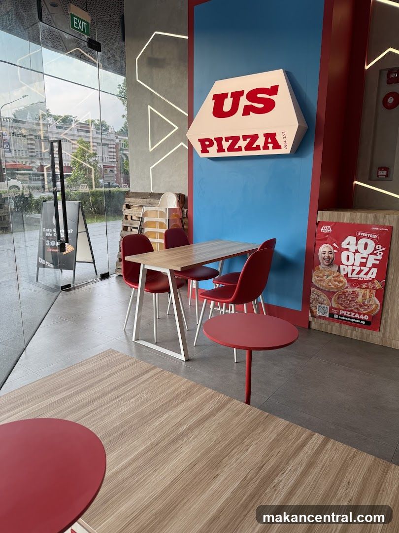 US Pizza Interior