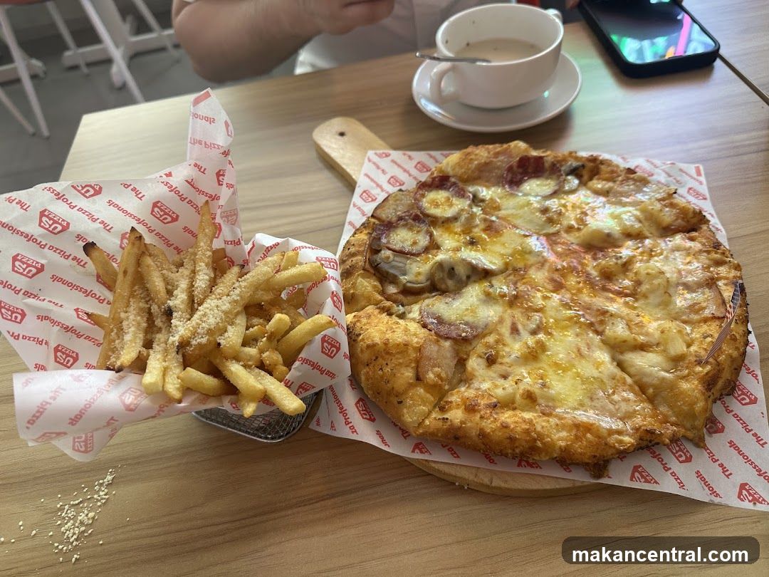 Pizza and Fries
