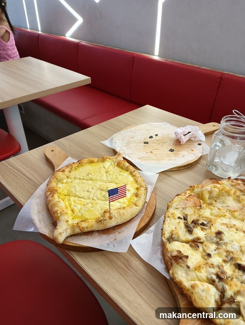 Pizzas on Wooden Boards