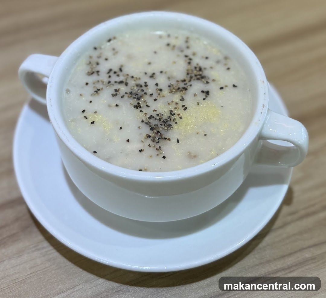 Creamy Soup with Pepper