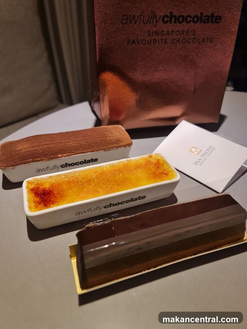 Desserts with branded packaging