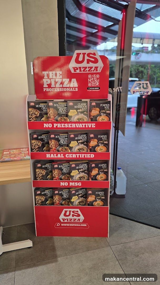 US Pizza Display Stand