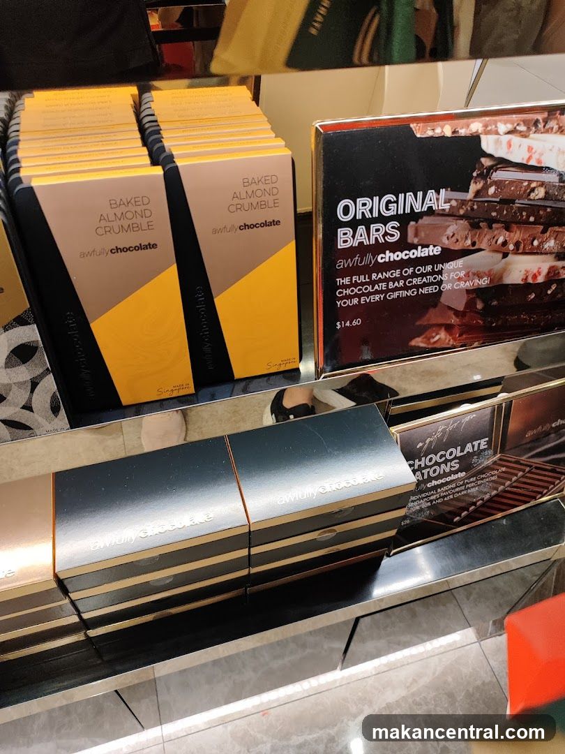 Awfully Chocolate Display